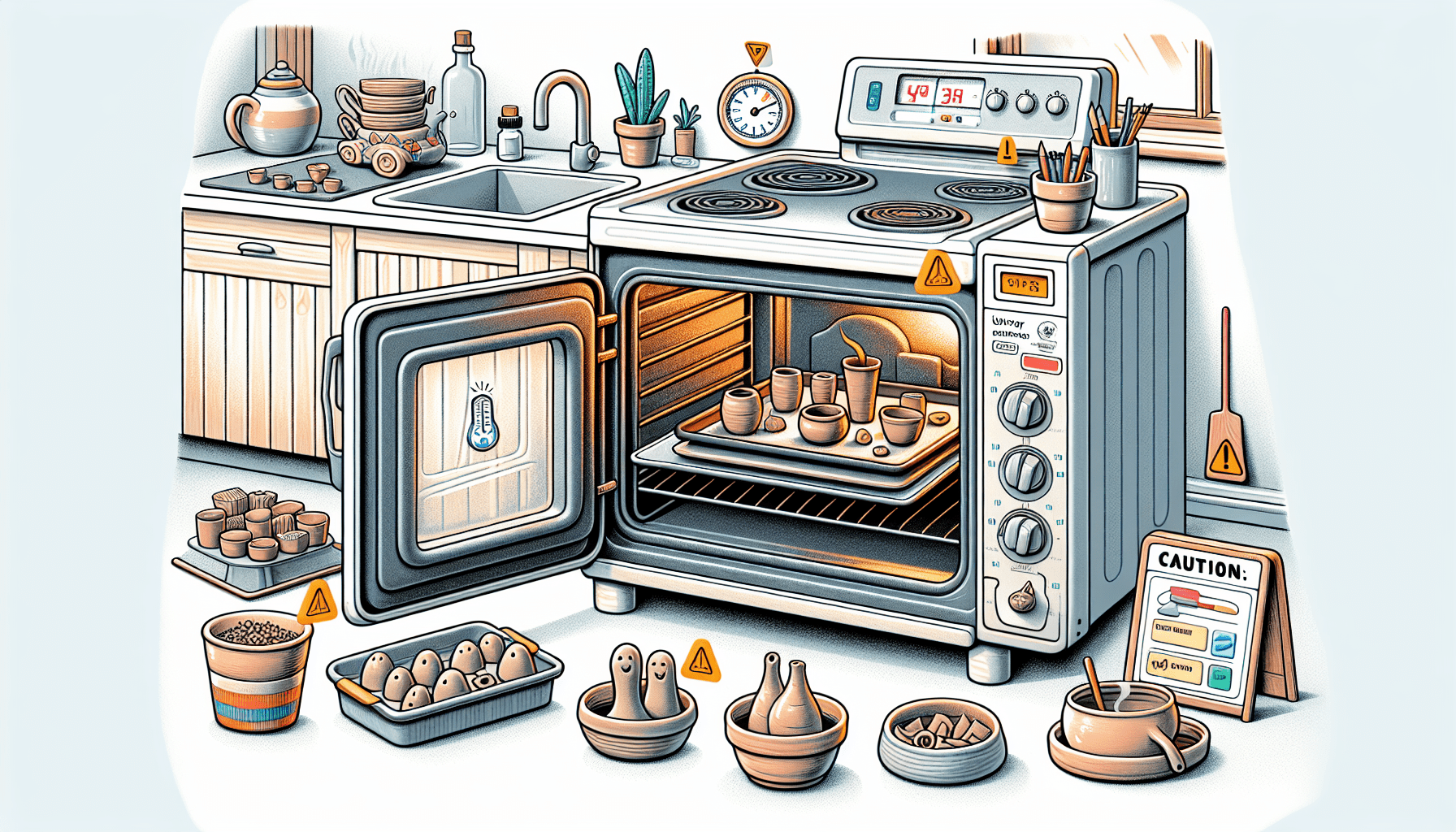 Can You Use A Normal Oven For Clay?